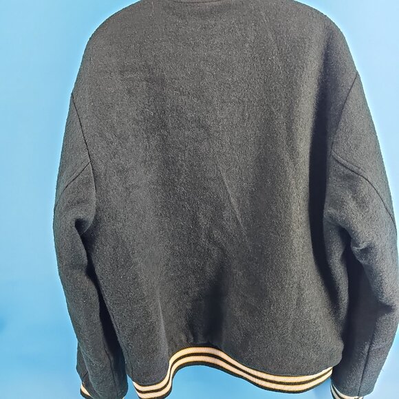 ✨ Carhartt WIP Pembroke Varsity Jacket – Embroidered Wool Letterman – Size XL ✨ - Picture 4 of 11